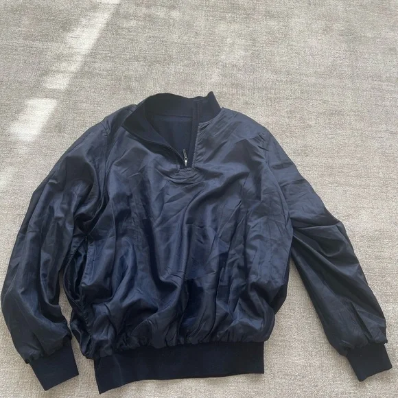 Fairway and Greene Baruffa Merino Quarter Zip Windsweater - Picture 5 of 9